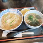 Fujikichi - たまご丼とお蕎麦のセット