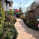 ビストロGasse - お店へのアプローチ