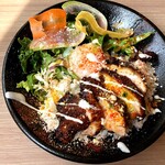 ビストロGasse - Gasseチキンオーバーライス　1250円