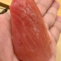 鮨 しゅん輔 阿佐ヶ谷 - 腹シモの中トロです