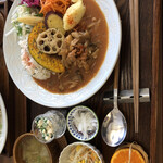 キッチン 鳶色 - 