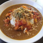 CURRY&SPACE e-two - 和キーマ＆ベジタブル（1200円）