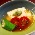 若駒 - お通しの湯葉