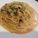 イタリア食堂　ちぇるきお - イカの塩辛のクリームソース