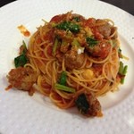 イタリア食堂　ちぇるきお - 自家製サルシッチャのトマトソース