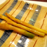 若駒 - 新生姜の醤油漬け