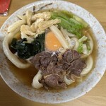 渡辺うどん - 肉玉うどん(大) 650円(税込)