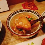 Wagokoro Kagiri - 海老芋かに餡かけ　生姜効いてメッチャ身体ぽかぽかになる
