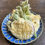 Kamino Ya - 野菜天3種 150円