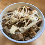 雷神 角ふじ - 雷神飯280円