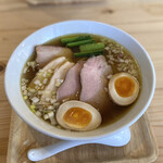 麺屋 いえろう - 塩らーめん チャーシュー 味玉