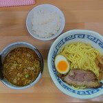 Mendo Koro Taishou - しょうゆ つけ麺  並盛 　サービスごはんつき　９２０円