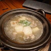 焼肉牛印 銀座店 - テールスープ