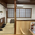 とんかつ一番 - お座敷は小さいお子様連れにはピッタリです。