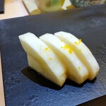 兄弟寿し - 大根の漬物