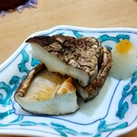 兄弟寿し - シイタケ焼