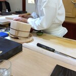 兄弟寿し - 大将の本間さん