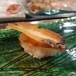 末広寿司 - 煮アワビ