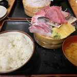 タカマル鮮魚店 - 【夜】タカマル定食@1510円