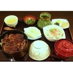 Shinjou - 『まぶし御膳（1日限定10食）』…女性の方に大人気!!サラダの付いた“ひつまぶし”　