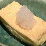 東麻布 逢坂  - ≪'13/06/10撮影≫鯛茶づけ 1000円 の玉子焼き