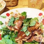 オーセンティック - ソフトシェルクラブのベトナム天ぷら。揚げたての熱々を頬張る幸せ・・