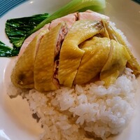 香港料理 盛記 銀座 - 帆立蒸し鶏   ぜんぜん帆立の味がしない