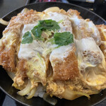 美濃屋 文右衛門 - セットのかつ丼