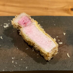 とんかつ 乃ぐち - あわ雪ポーク リブロース