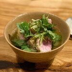 とんかつ 乃ぐち - とんかつ茶漬け