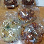 パンやきどころ RIKI - ゲットしたパンたち(≧▽≦)