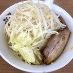 Gattsuri Shokudou Dokamen - 濃厚つけ麺　大盛り　野菜増し