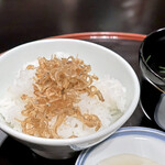 松風 - ちりめんご飯