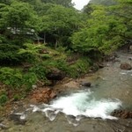 宝川温泉 汪泉閣 - 透き通ったお水が綺麗です