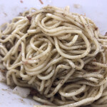 煮干しラーメン ゼクウ - 煮干し粉和え玉¥300