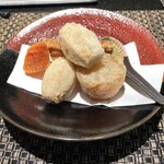 虎嘯風生 - 里芋と根菜のから揚げ