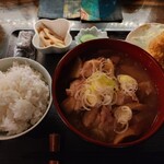 Hakata Okunodou - 豚汁定食