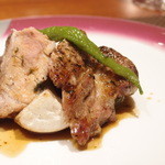 リストランテ ペガソ - Jun, 2013　白王豚　肩ロース　炭火焼