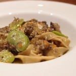 リストランテ ペガソ - Jun, 2013　全粒粉のタリアテッレ　十勝ハーブ牛のボロネーゼ