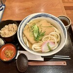 杵屋 - きつねうどん定食950円