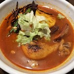 Goppu No Anagura - チキンと野菜アップ