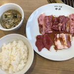焼肉・冷麺 中道 - スペシャルランチ　1,800円