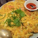 タイ料理 Sweet Basil - 豚入りオムレツ（優しい味　うまい）
