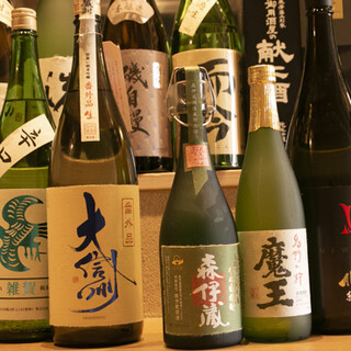 We also offer a selection of Japanese sake. Courses available upon request ◎