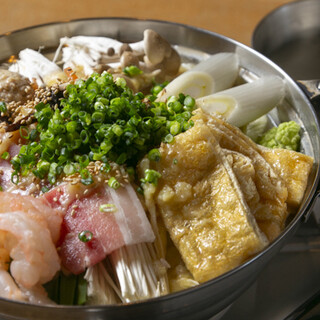 We're happy to be able to order for just one person♪Enjoy our signature Chanko nabe!