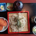 須坂屋 - ミニタレかつ丼セット