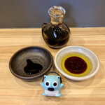 伊と千 - 濃口の醤油とオリーブオイル＋醤油