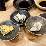 伊と千 - このブルーチーズがまた旨いぞ〜