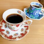 嵐山茶寮 - セットコーヒー