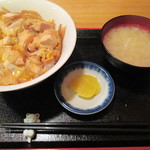 来夢館 - 親子丼(普通盛り)